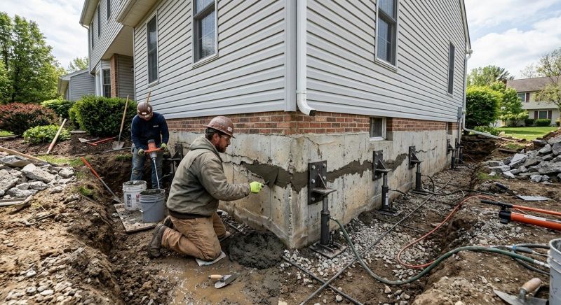 Basement Foundation Repair in Ansonia, CT