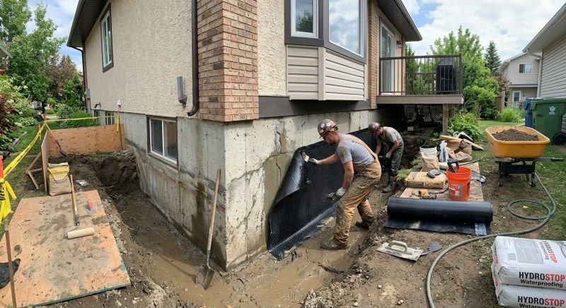 Basement Foundation Repair in North Branford, CT