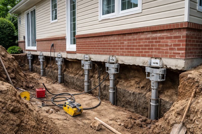 Basement Underpinning in Milford, CT