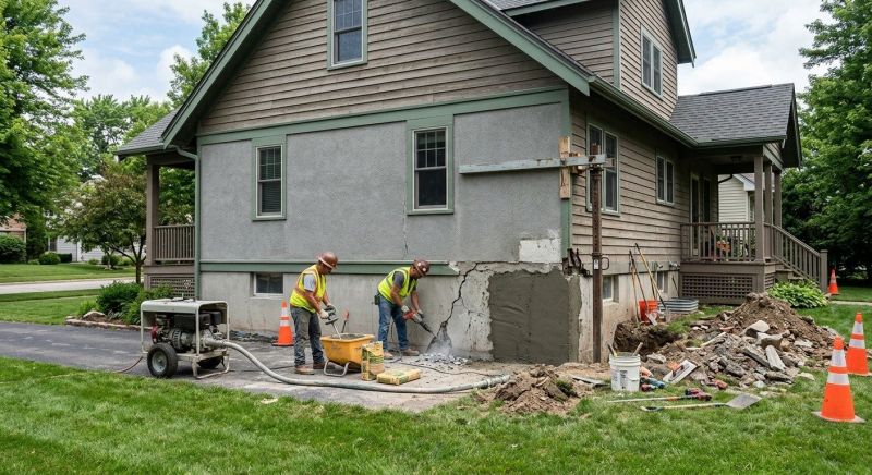 Building Foundation Repair in Hamden, CT