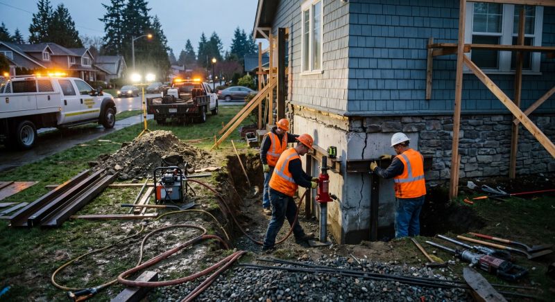 Building Foundation Repair in North Haven, CT