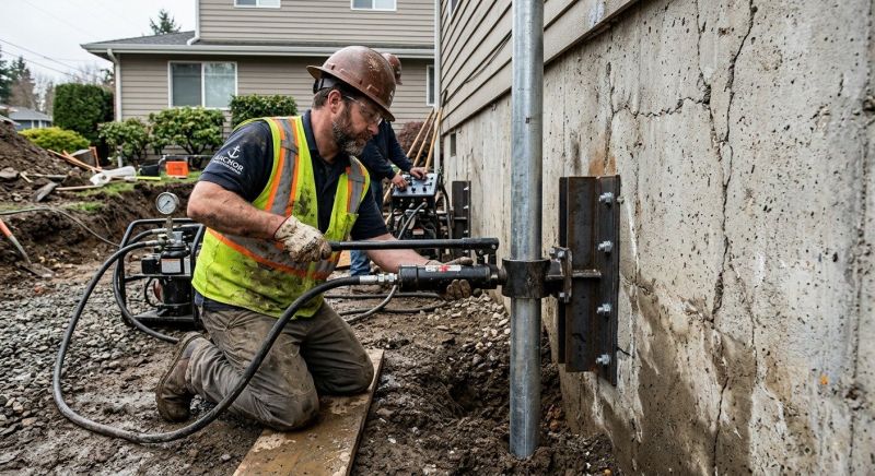 Concrete Foundation Leveling in Darien, CT