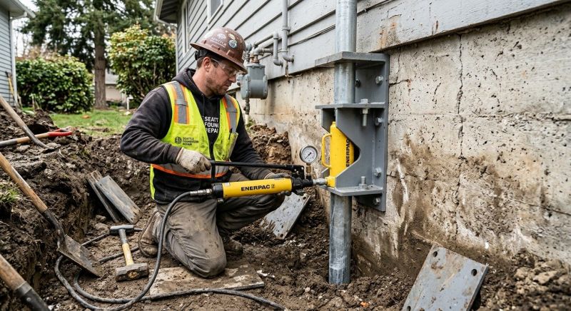 Concrete Foundation Leveling in Middlebury, CT