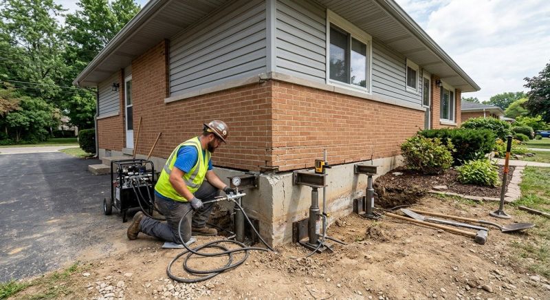 Concrete Foundation Leveling in Norwalk, CT