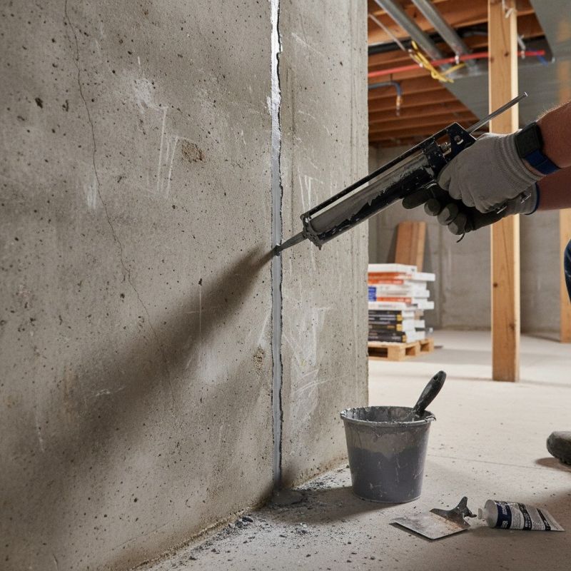 Cracked Basement Floor Repair in Milford, CT