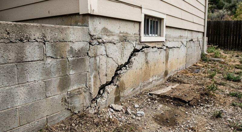 Cracked Foundation Repair in Stratford, CT