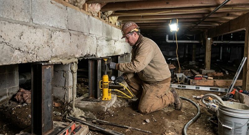 Crawlspace Foundation Repair in Branford, CT