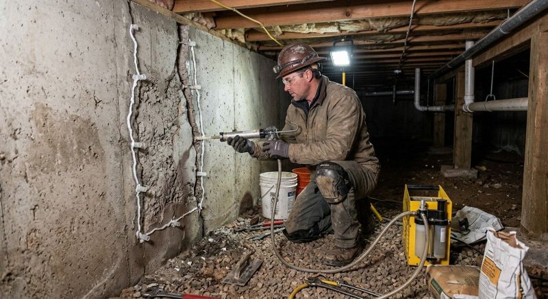 Crawlspace Foundation Repair in East Haven, CT