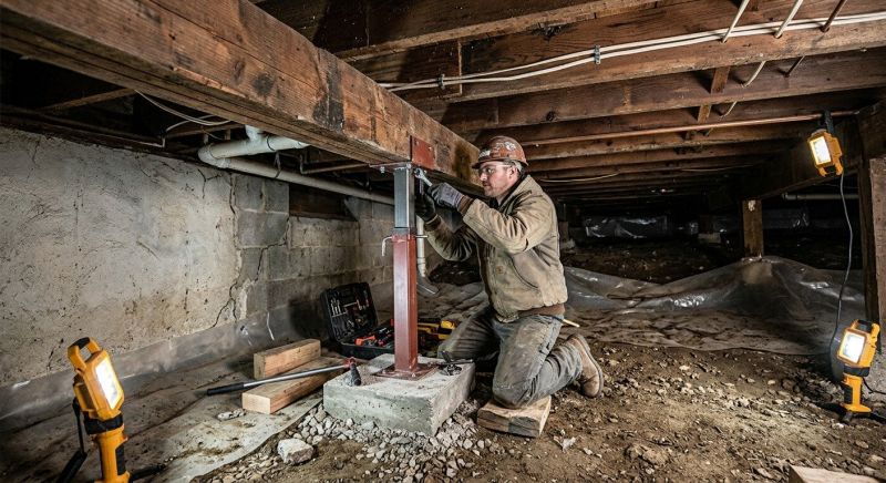 Crawlspace Foundation Repair in Naugatuck, CT
