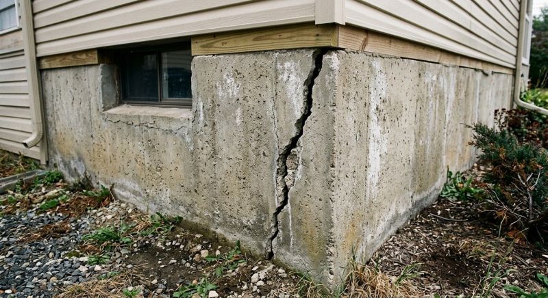 Foundation Crack Repair in Easton, CT