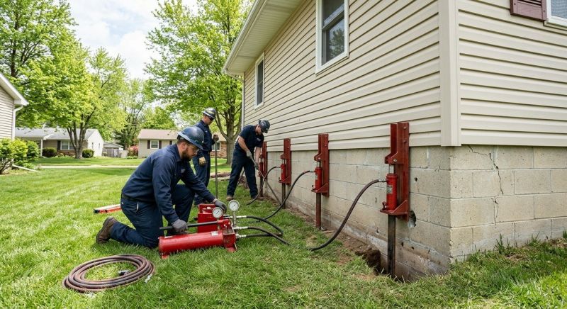 Foundation Jacking in Branford, CT