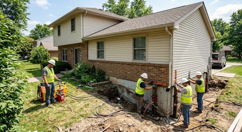 Foundation Jacking in Centereach, NY