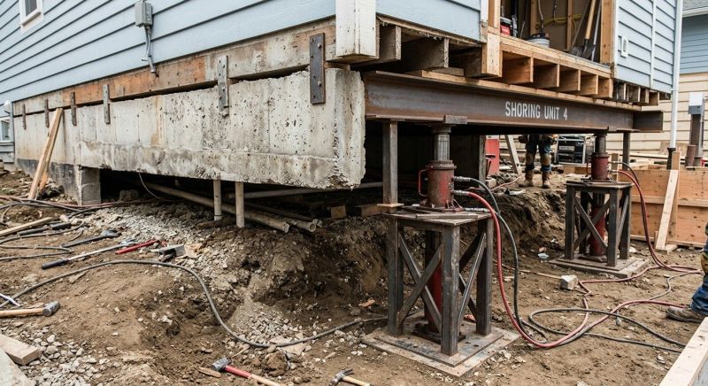 Foundation Jacking in Danbury, CT