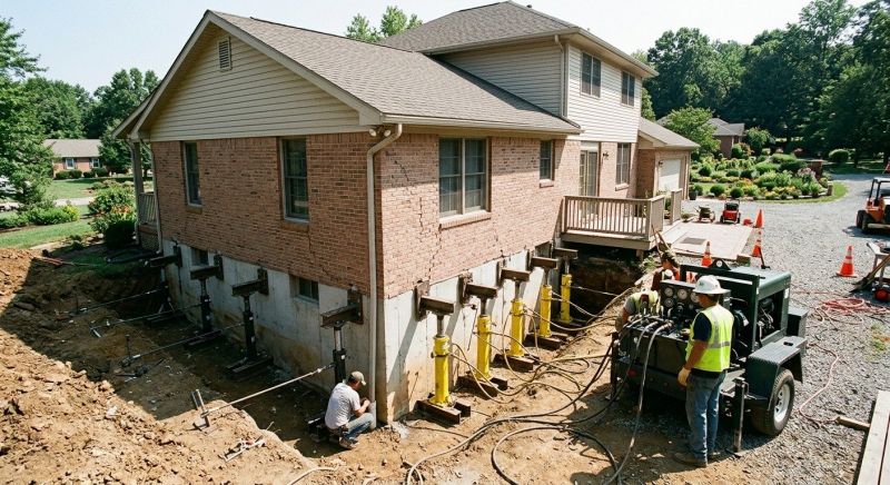 Foundation Jacking in Meriden, CT
