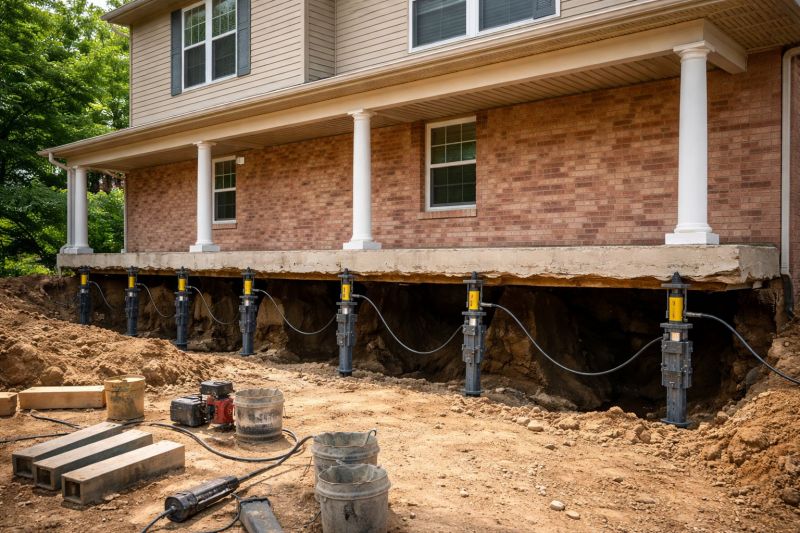Foundation Jacking in Sandy Hook, CT
