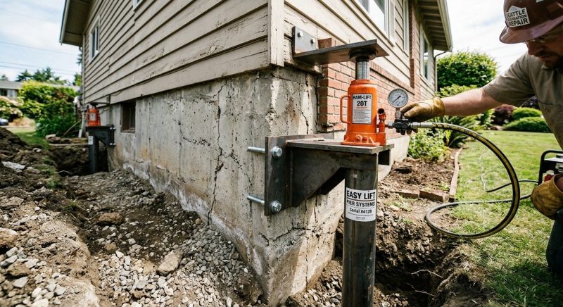 Foundation Lifting in Wilton, CT