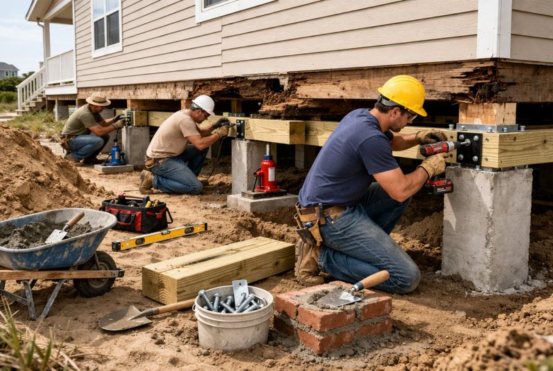 Foundation Raising in Branford, CT