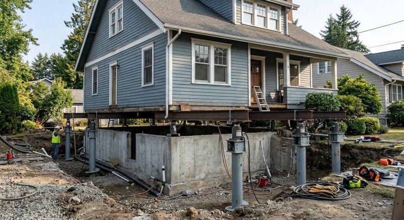 Foundation Raising in Middlebury, CT