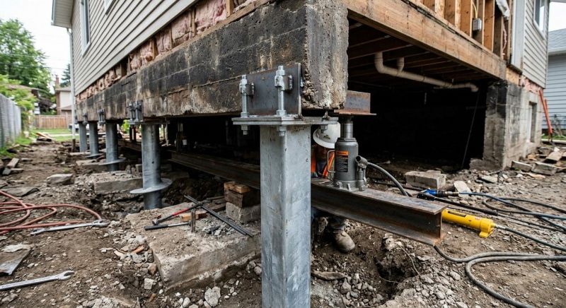 Foundation Raising in Shoreham, NY