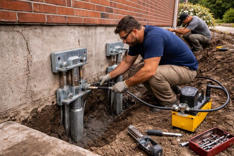 Foundation Repair in Milford, CT