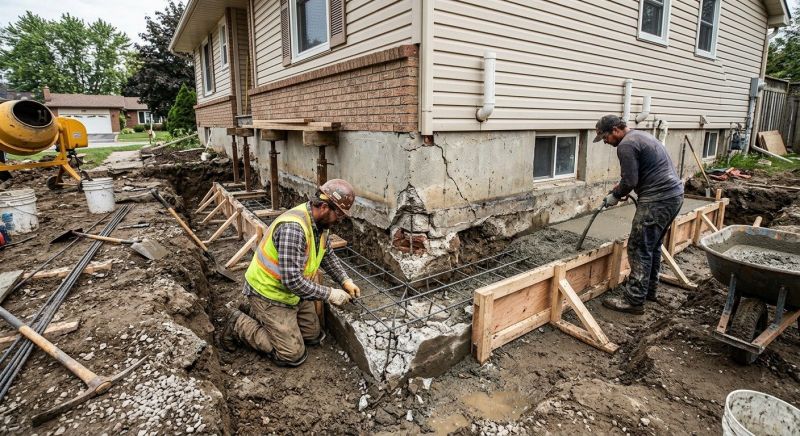 Foundation Repair in Madison, CT