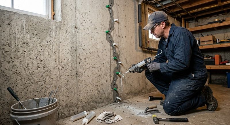 Foundation Repair in Redding, CT