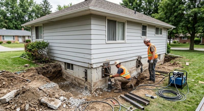 Foundation Repair in Woodbury, CT