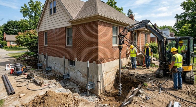 Foundation Stabilizing in Bridgeport, CT