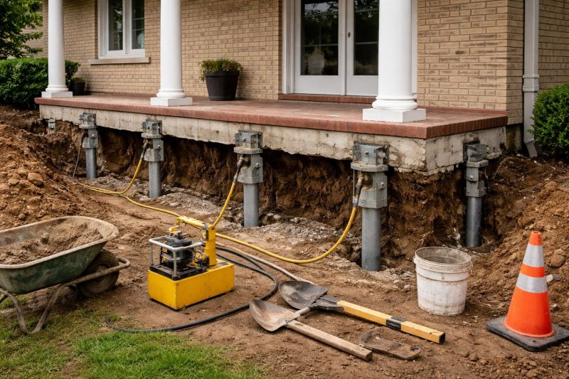 Foundation Stabilizing in Danbury, CT