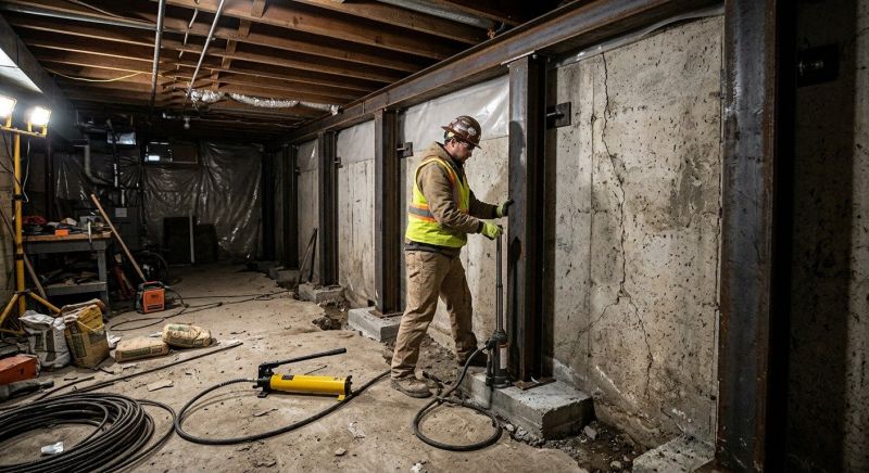 Foundation Stabilizing in Darien, CT