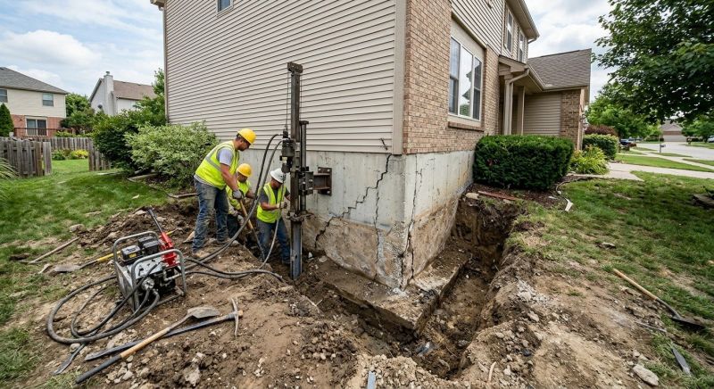 Foundation Stabilizing in Hamden, CT