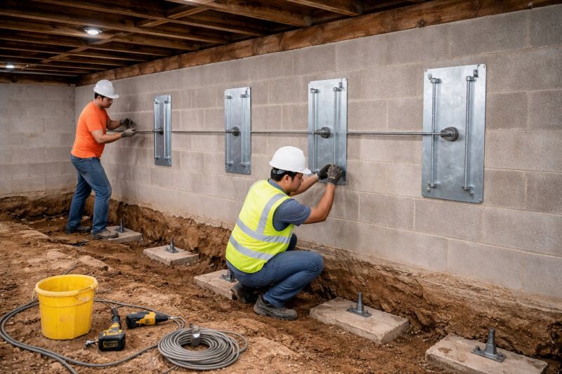 Foundation Stabilizing in North Haven, CT