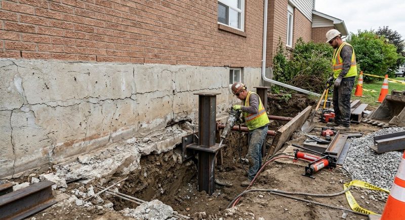 Foundation Structural Repair in Ansonia, CT