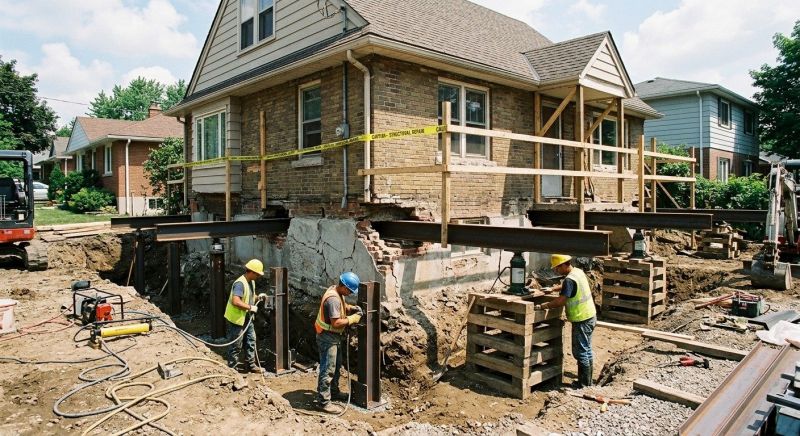 Foundation Structural Repair in Ansonia, CT