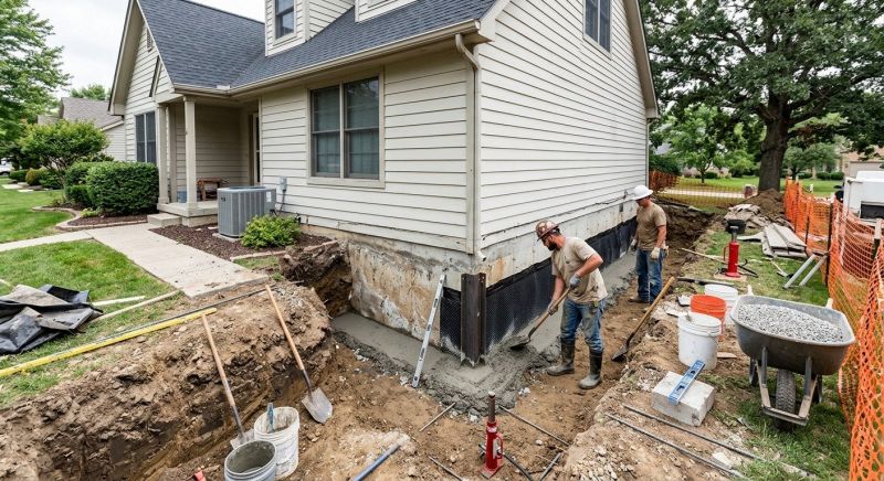 Foundation Structural Repair in Darien, CT