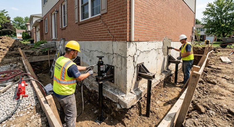 Foundation Structural Repair in Shoreham, NY