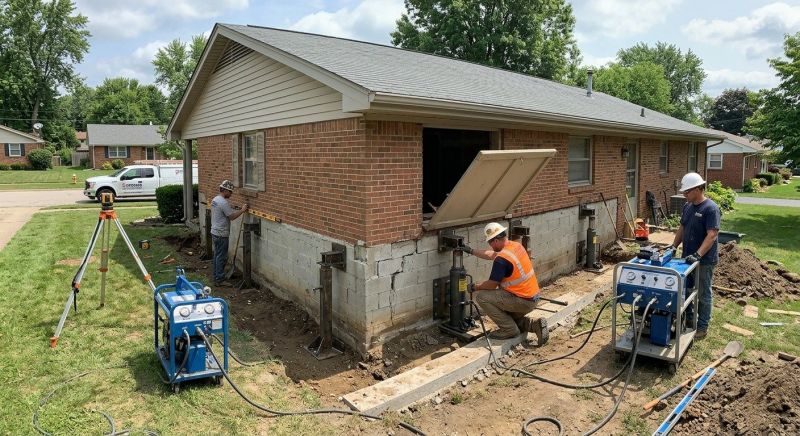 Home Foundation Leveling in Wilton, CT