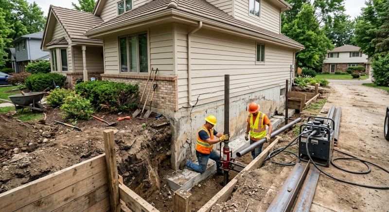 Home Foundation Repair in Bethel, CT
