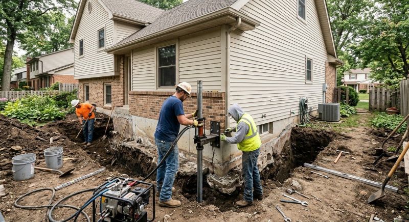 House Foundation Repair in Stony Brook, NY