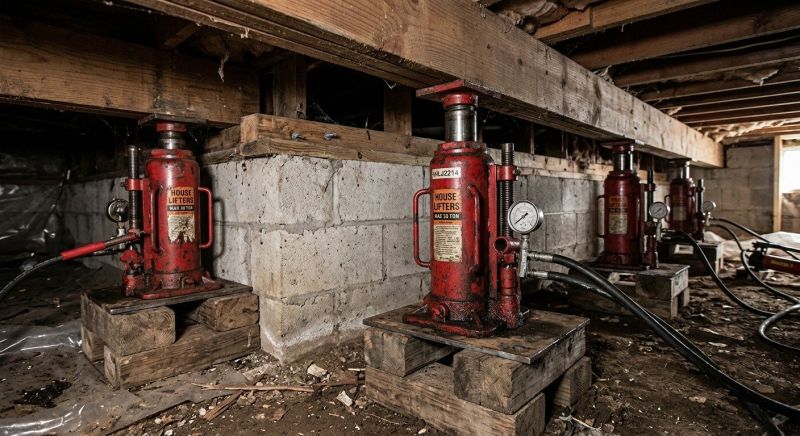 House Settling Repair in Milford, CT