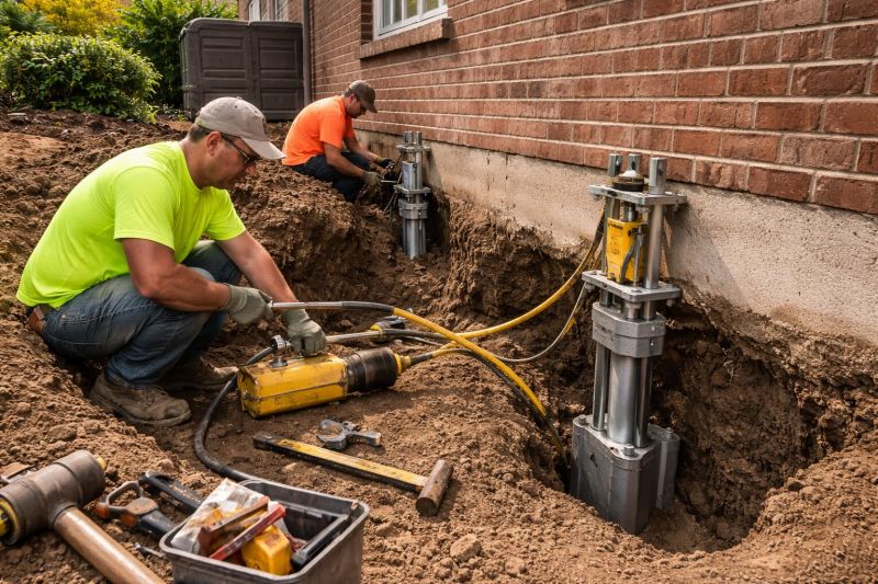 Settling Foundation Service in Darien, CT