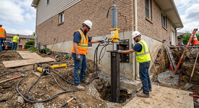 Settling Foundation Service in New Haven, CT