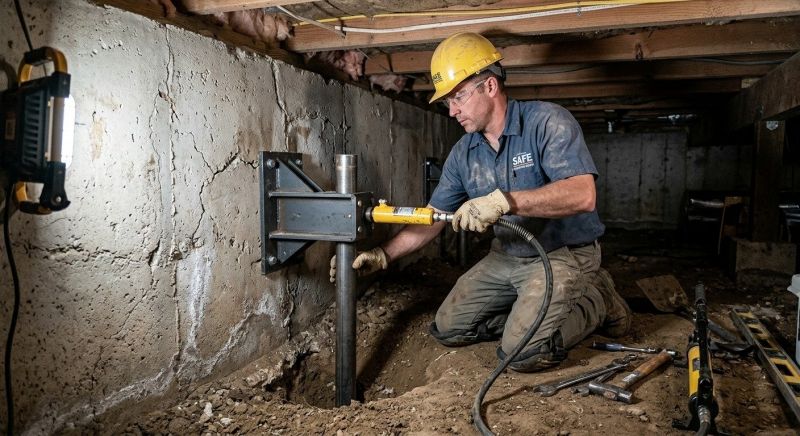 Settling Foundation Service in Trumbull, CT