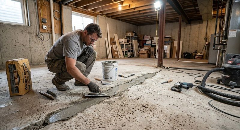 Slab Foundation Repair in Milford, CT