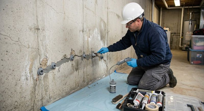 Structural Crack Repair in Milford, CT