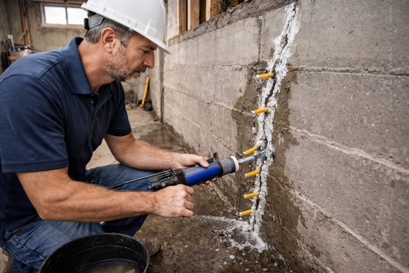 Structural Crack Repair in Milford, CT
