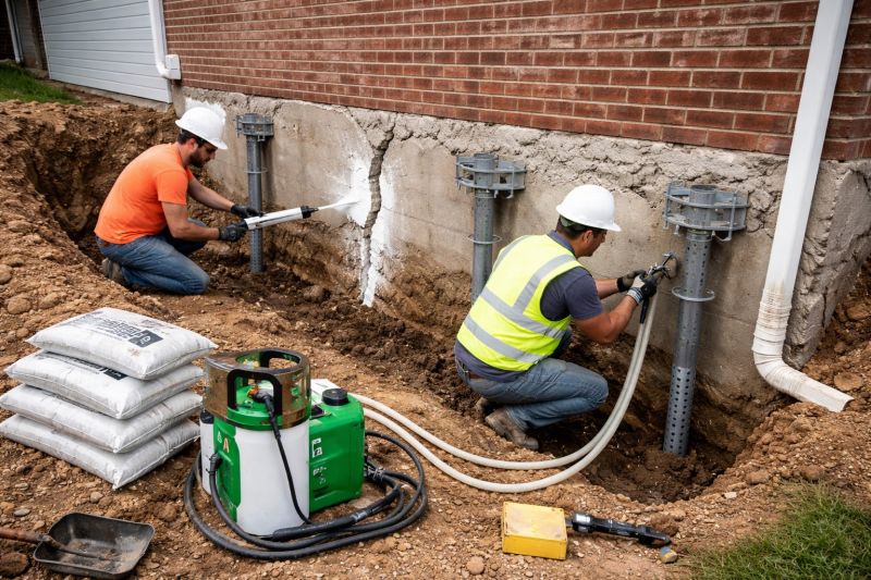 Structural Foundation Repair in East Haven, CT