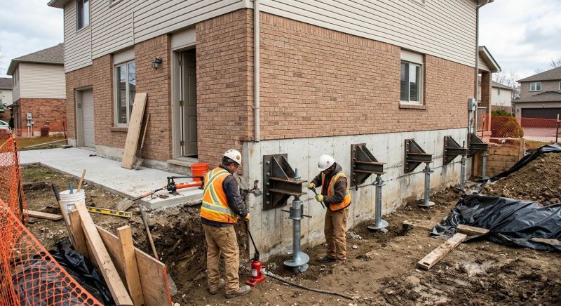 Structural Foundation Repair in Naugatuck, CT