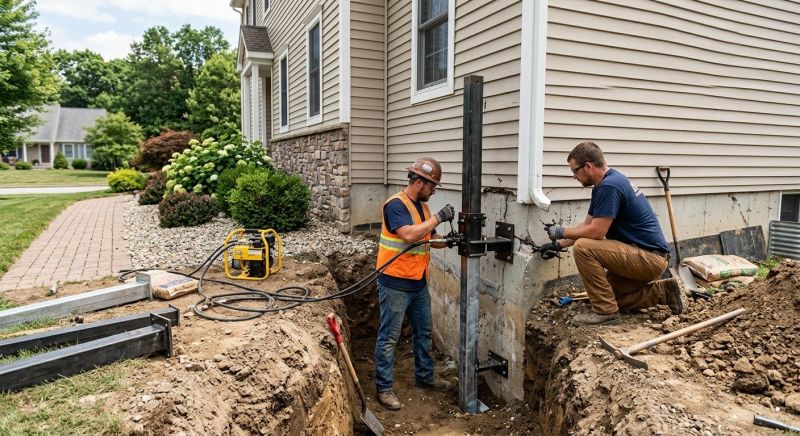 Structural Foundation Repair in Shelton, CT